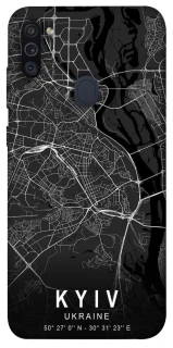 Чохол на Samsung Galaxy M11 Kyiv map фото 1 з 1