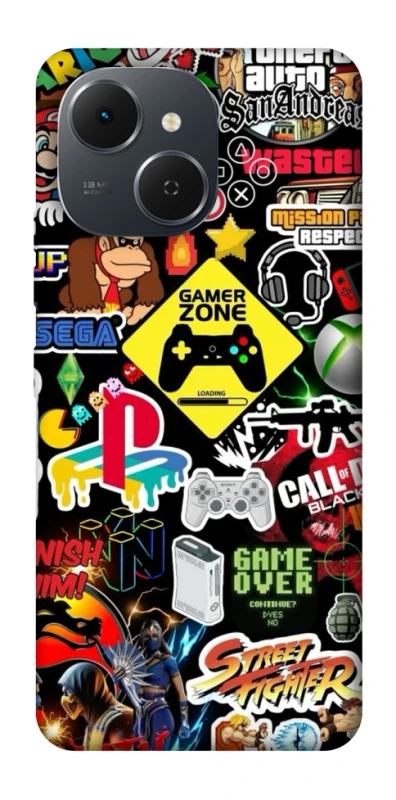 Чохол на TECNO Spark 40C Gamer Zone фото 1 з 1