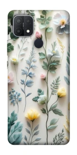 Чехол на Oppo A15s / A15 Floral design ver.4 фото 1 из 1
