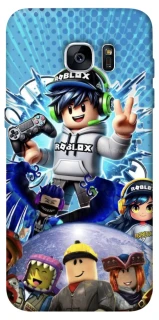 Чехол на Samsung G935F Galaxy S7 Edge Roblox collage ver.3 фото 1 из 1