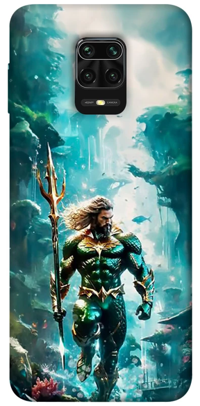 Чехол на Xiaomi Redmi Note 9s / Note 9 Pro / Note 9 Pro Max Aquaman фото 1 из 1