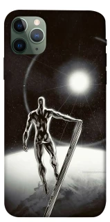 Чехол на Apple iPhone 11 Pro Max (6.5") Серебряный сёрфер фото 1 из 1