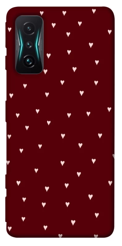 Чохол на Xiaomi Redmi K50 Gaming Smal hearts фото 1 з 1