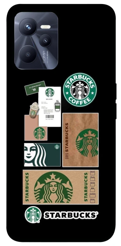 Чохол на Realme C35 Starbucks coffee фото 1 з 1
