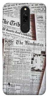 Чехол на Xiaomi Redmi 8 Газеты фото 1 из 1