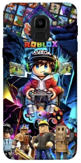 Чехол на Samsung J600F Galaxy J6 (2018) Roblox collage ver.4 фото 1 из 1