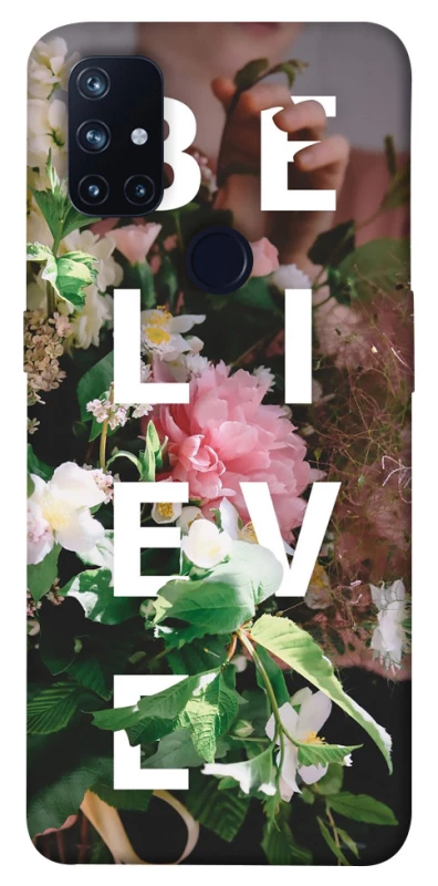Чехол на OnePlus Nord N10 5G Believe фото 1 из 1