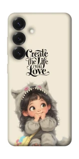 Чохол на Samsung Galaxy S26 Edge Create the life you love фото 1 з 1
