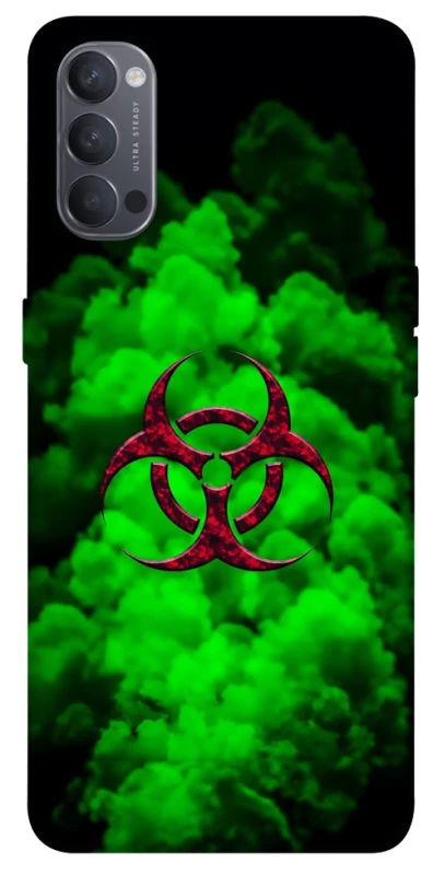 Чехол на Oppo Reno 4 Радиация фото 1 из 1
