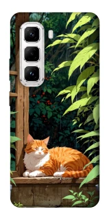 Чохол на Infinix Hot 50 Pro red cat фото 1 з 1