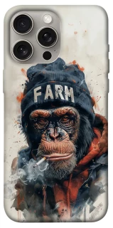 Чехол на Apple iPhone 15 Pro Max (6.7") Шимпанзе v3 фото 1 из 1