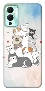 Чохол на Infinix Hot 12 Play Funny Pets ver.2 фото 1 з 1