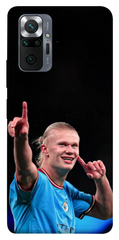 Чехол на Xiaomi Redmi Note 10 Pro Erling Haaland фото 1 из 1