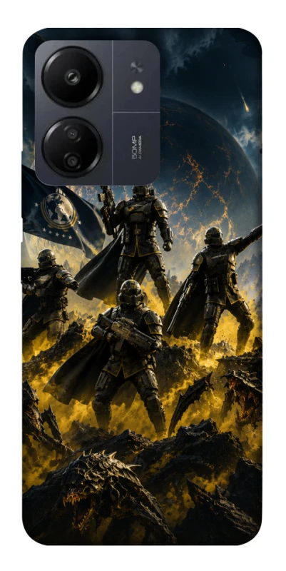 Чохол на Xiaomi Poco C65 HELLDIVERS фото 1 з 1