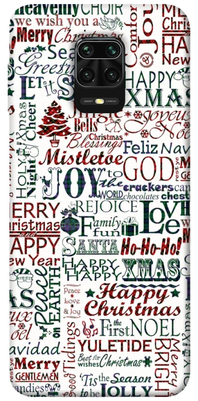 Чохол на Xiaomi Redmi Note 9s / Note 9 Pro / Note 9 Pro Max Christmas mood ver.3 фото 1 з 1