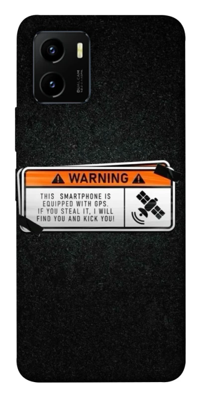 Чохол на Vivo Y15s Warning фото 1 з 1