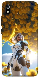Чехол на Xiaomi Redmi 7A Cyber space girl ver.3 фото 1 из 1