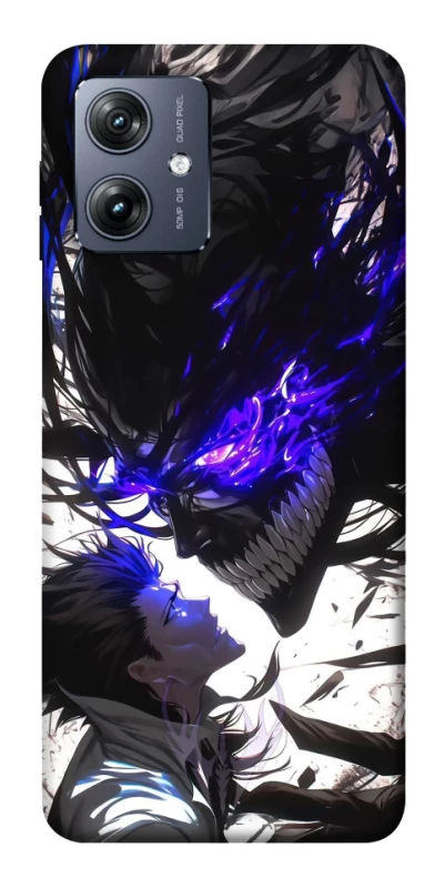 Чохол на Motorola Moto G54 Black soul anime фото 1 Чохол на Motorola Moto G54 Black soul anime фото 1 з 1