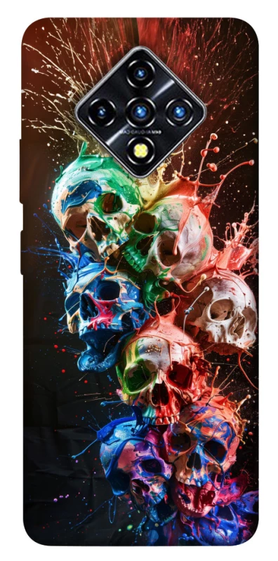 Чехол на Infinix Zero 8 Skulls фото 1 из 1