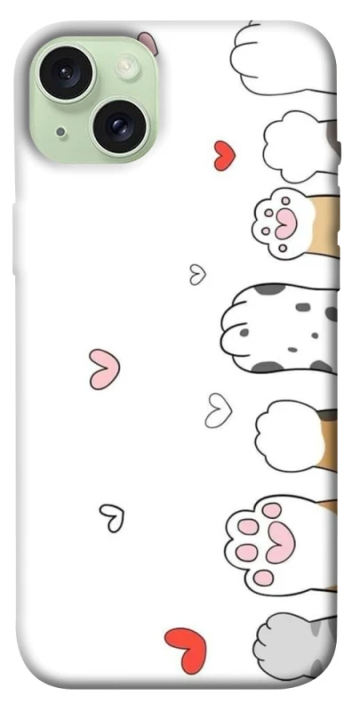 Чехол на Apple iPhone 15 Plus (6.7") Paws фото 1 из 1