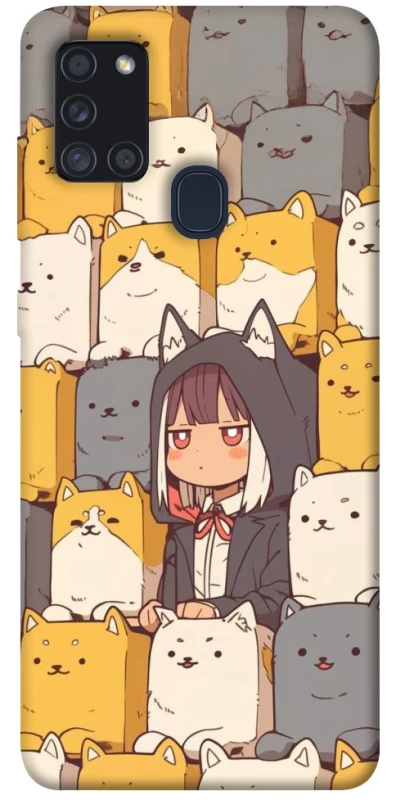 Чехол на Samsung Galaxy A21s Like a cat фото 1 Чехол на Samsung Galaxy A21s Like a cat фото 1 из 1