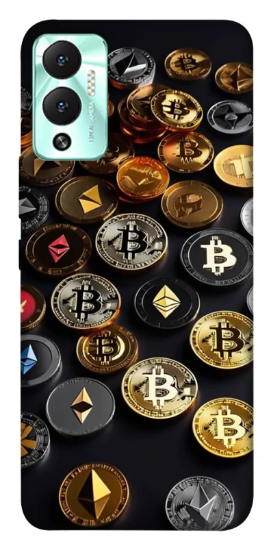 Чехол на Infinix Hot 12 Play Many coins фото 1 из 1
