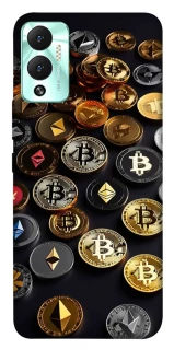 Чехол на Infinix Hot 12 Play Many coins фото 1 из 1