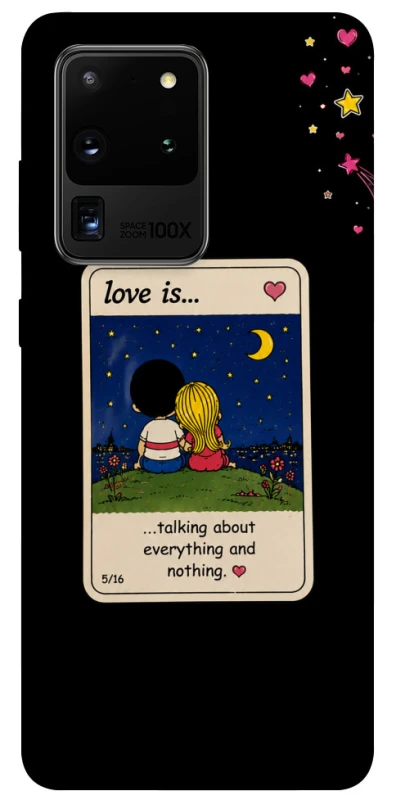 Чохол на Samsung Galaxy S20 Ultra Love is ver.6 фото 1 з 1