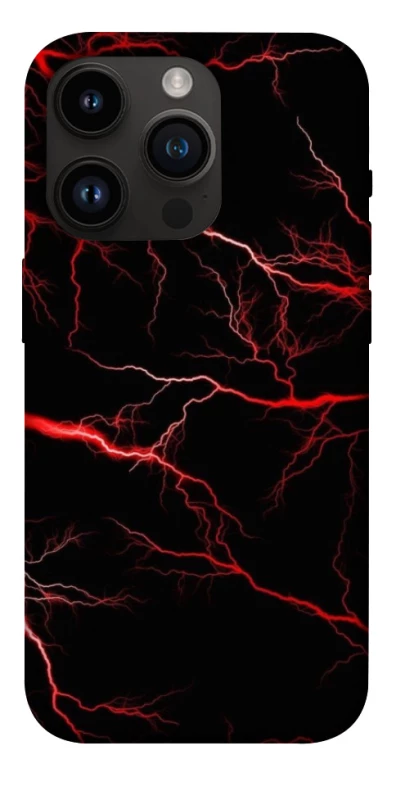 Чехол на Apple iPhone 14 Pro (6.1") Красная молния фото 1 из 1