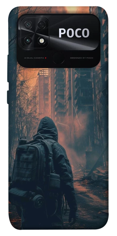 Чохол на Xiaomi Poco C40 Сталкер v8 фото 1 з 1