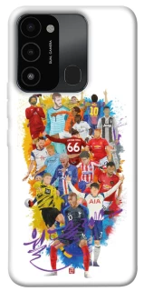 Чохол на TECNO Spark 8C Football Abstract v2 фото 1 з 1