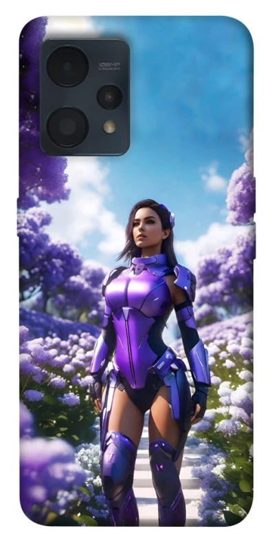 Чохол на Realme 9 4G / 9 Pro+ Cyber space girl ver.4 фото 1 з 1