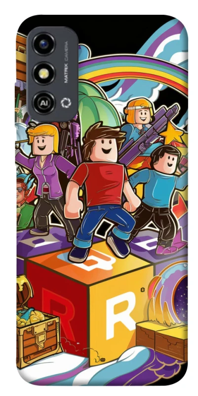 Чохол на ZTE Blade A53 Roblox family фото 1 з 1
