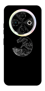 Чехол на TECNO Spark 30C Black tsunami фото 1 Чехол на TECNO Spark 30C Black tsunami фото 1 из 1