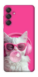 Чохол на Samsung Galaxy M55 Pink kitty фото 1 Чохол на Samsung Galaxy M55 Pink kitty фото 1 з 1