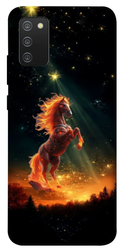 Чохол на Samsung Galaxy A02s Red Fire Horse ver.2 фото 1 з 1