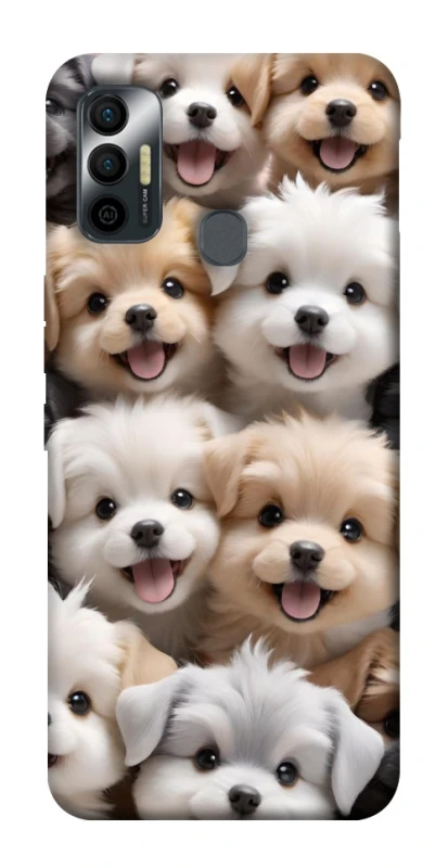 Чехол на TECNO Spark 7 Doggy Love фото 1 из 1