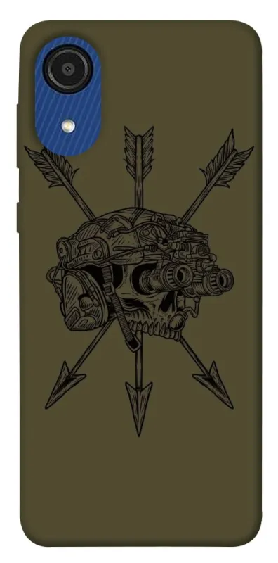 Чохол на Samsung Galaxy A03 Core Mil skull фото 1 з 1
