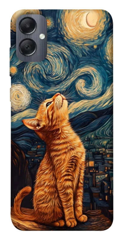 Чохол на Samsung Galaxy A05 van gogh cat фото 1 з 1