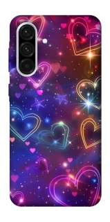 Чехол на Samsung Galaxy A36 5G Drawn hearts фото 1 из 1