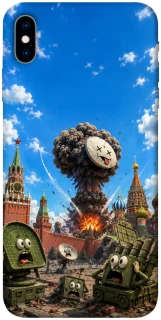 Чохол на Apple iPhone X (5.8") Moscow never sleeps ver.7 фото 1 з 1