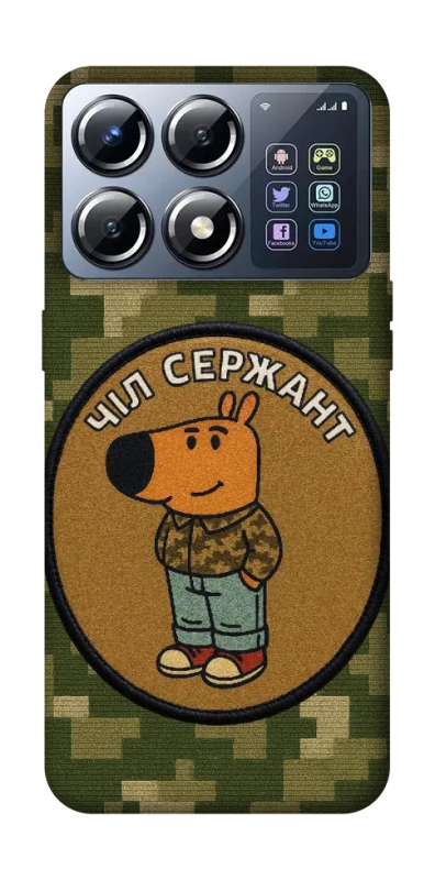 Чохол на Xiaomi POCO X8 Pro Чіл сержант фото 1 з 1