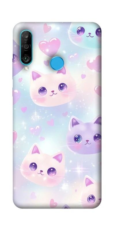 Чохол на Huawei P30 lite Funny Kittens ver.4 фото 1 з 1