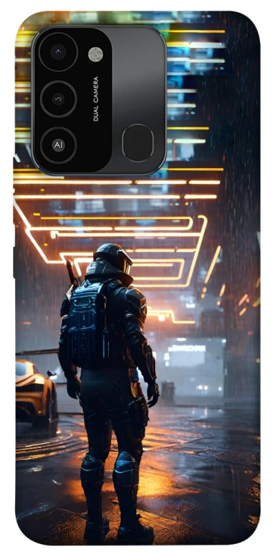 Чохол на TECNO Spark 8C Cyber character фото 1 з 1