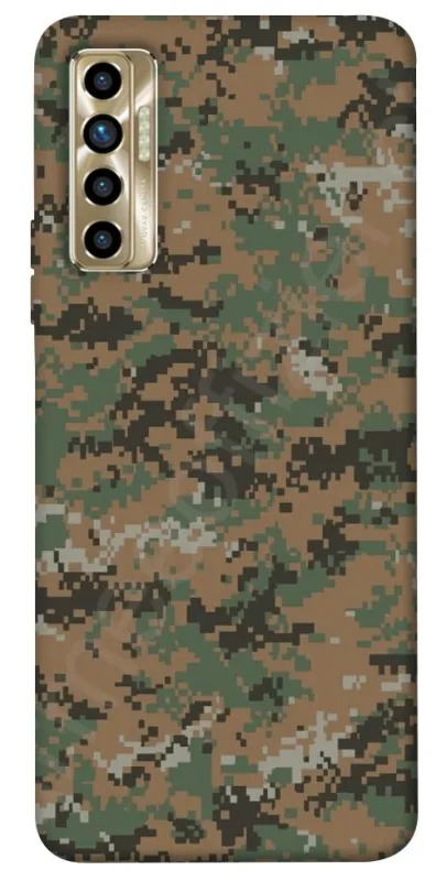 Чехол на TECNO Camon 17P Camouflage v32 фото 1 из 1