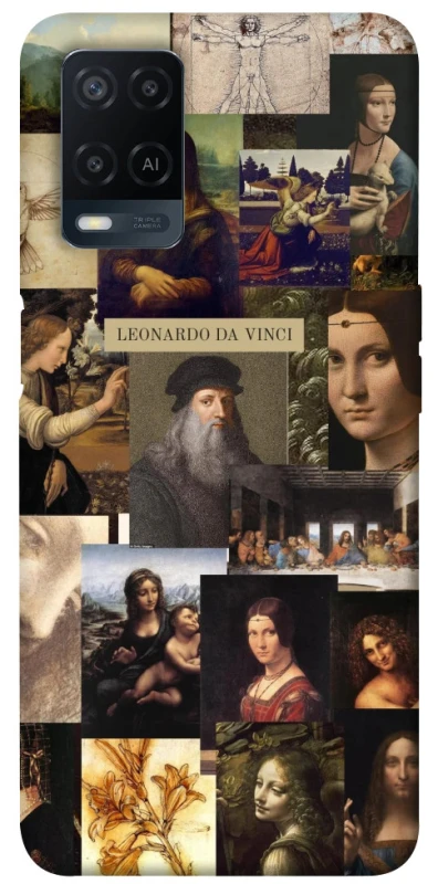 Чохол на Oppo A54 4G Leonardo da Vinci фото 1 з 1