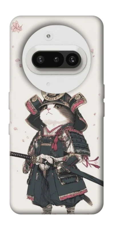Чохол на Nothing Phone (3a) Samurai Cat Warrior фото 1 з 1