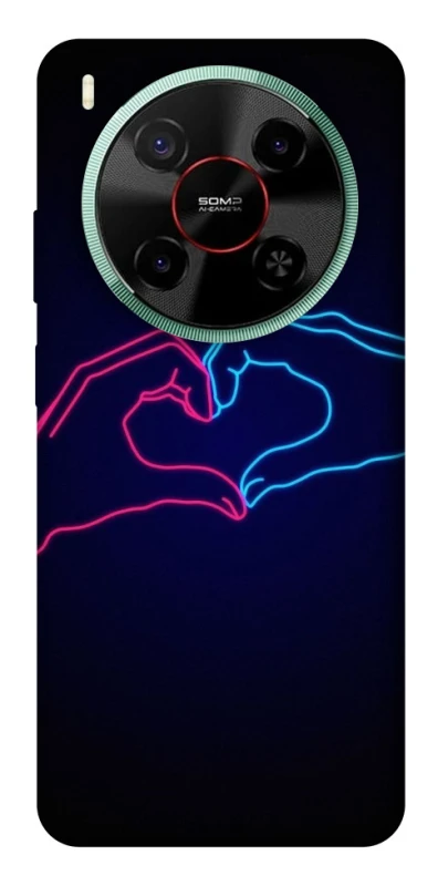 Чохол на ZTE Nubia V70 Max Neon love фото 1 з 1