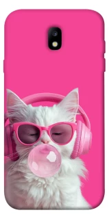Чохол на Samsung J730 Galaxy J7 (2017) Pink kitty фото 1 Чохол на Samsung J730 Galaxy J7 (2017) Pink kitty фото 1 з 1