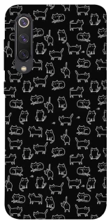 Чохол на Xiaomi Mi 9 SE Black Cats фото 1 з 1